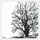 Zoek naar boom silhouet stickers Abstract