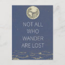 Zoek naar manen briefkaarten Blauw