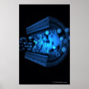 Zoek naar rode bloedcellen posters Techniek