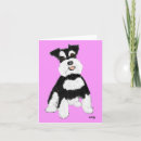 Zoek naar schnauzer hond kaarten Elk persoon