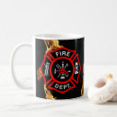Zoek naar firefighter mokken Vuur