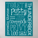 Zoek naar grappige badkamer posters Toiletpapier