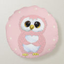 Zoek naar roze uil kussens Schattig