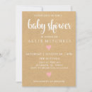 Zoek naar rustic babyshower uitnodigingen Eenvoudig