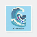 Zoek naar surfers servetten Beach