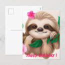 Zoek naar baby luiaard briefkaarten Schattig