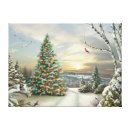 Zoek naar kerstboom canvas prints winter