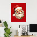 Zoek naar kerstman kunst Retro