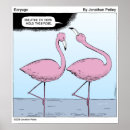 Zoek naar grappige flamingo kunst Humor