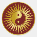 Zoek naar yin yang symbool stickers Teken