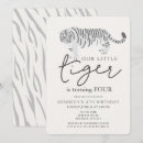 Zoek naar tijgers uitnodigingen Ieder kind