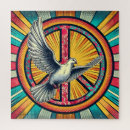 Zoek naar duif puzzels Vrede