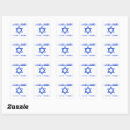 Zoek naar israëlische vlag stickers Hebrew