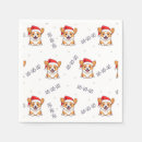 Zoek naar corgi papieren servetten Kerstman