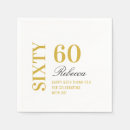 Zoek naar goud en wit servetten Cocktail