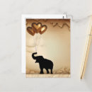 Zoek naar grappige olifanten briefkaarten Schattige olifant