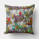 Zoek naar graffiti kussens Kleurrijk