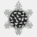 Zoek naar liefde ornamenten Sneeuwvlok