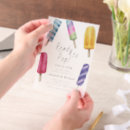 Zoek naar popsicle uitnodigingen Ijsijs
