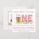 Zoek naar uilen verjaardag uitnodigingen Roze