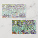 Zoek naar van gogh visitekaartjes Iris