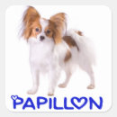 Zoek naar papillon hond stickers Puppy