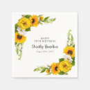 Zoek naar zonnebloem servetten Elk persoon