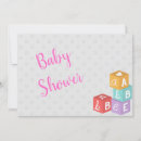 Zoek naar abc babyshower uitnodigingen Elk persoon