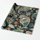 Zoek naar paisley patroon cadeaupapier Bloem