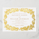 Zoek naar elegant modern floral uitnodigingen Voor hem/haar