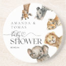Zoek naar safari onderzetters Safari baby shower