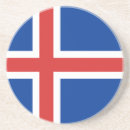 Zoek naar ijsland onderzetters Vlag