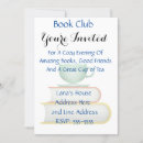 Zoek naar book club uitnodigingen Boekliefhebbers