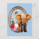 Zoek naar roze olifant briefkaarten Bloemen