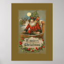 Zoek naar vintage kerstman posters Rendier