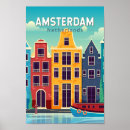 Zoek naar amsterdam retro posters Retro vintage reizen