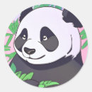 Zoek naar grappige panda stickers Ieder kind