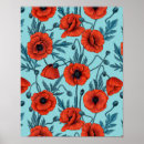 Zoek naar blauwe papaver posters Floreel