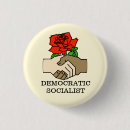 Zoek naar socialistische buttons Democraat