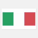 Zoek naar italiaanse vlag in een stickers Vlag van italië