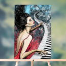 Zoek naar piano kunst Vrouw
