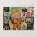 Zoek naar politieke cartoon briefkaarten President