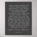 Zoek naar regel posters Voor haar