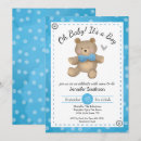 Zoek naar teddy bear babyshower uitnodigingen Schattig