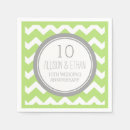 Zoek naar groene chevron servetten Chic