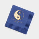 Zoek naar yin en yang servetten Chinees