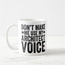 Zoek naar grappige architect mokken Constructie