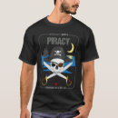 Zoek naar piraterij tshirts Schip