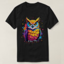 Zoek naar uil heren tshirts Waterverf