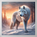 Zoek naar wolf sneeuw posters Bossen